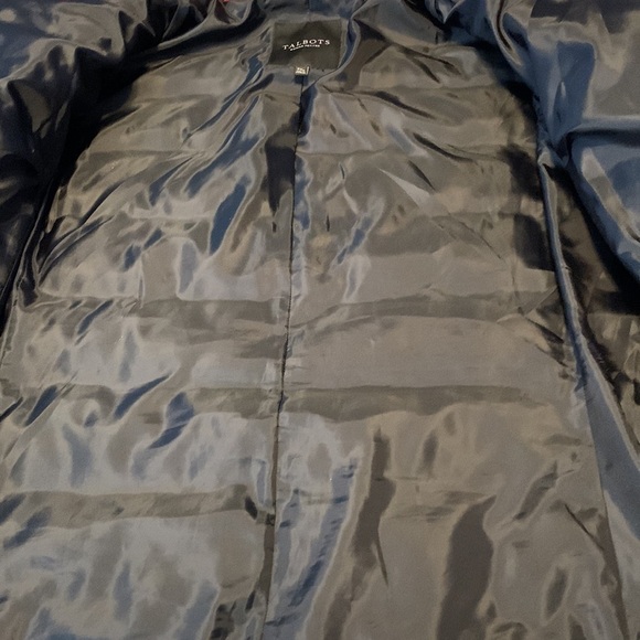 Talbots down filled gingham check parka puffer red black Buffalo plaid coat 2Xp - Picture 11 of 11